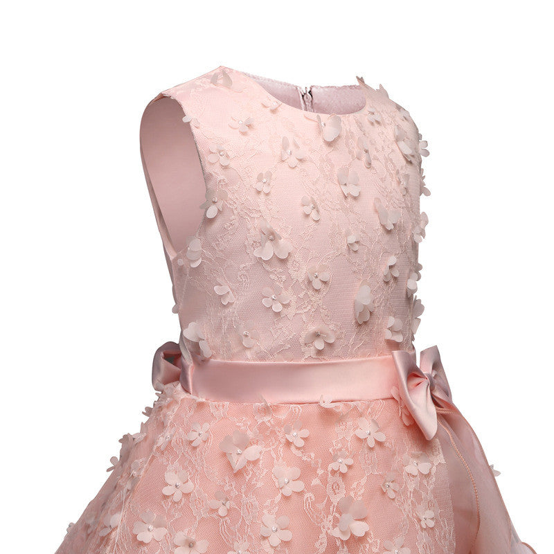 Lovely Teenage Girls Children's Party Wedding Dress