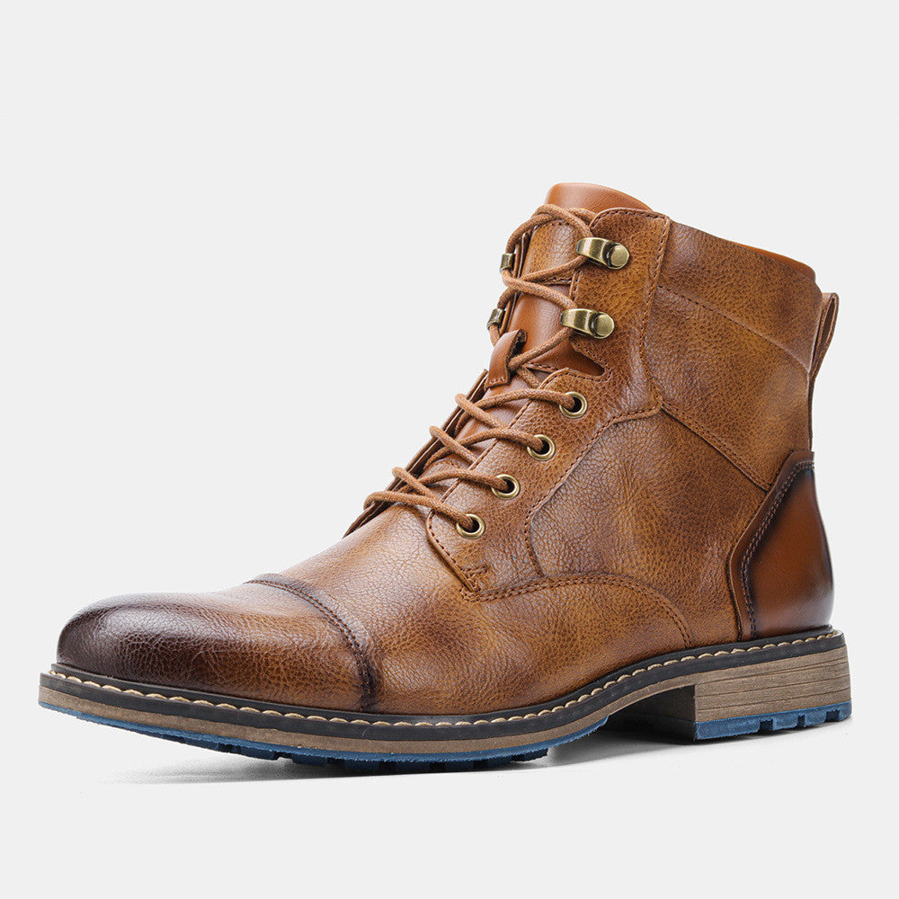 Urban Men's Fashion High Top Vintage Martin Boots