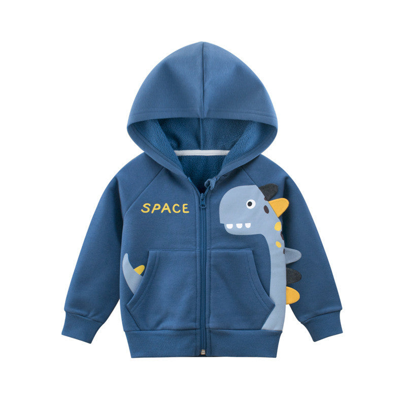 Cute Children's Jacket Sweater Fleece Baby Boy Clothes