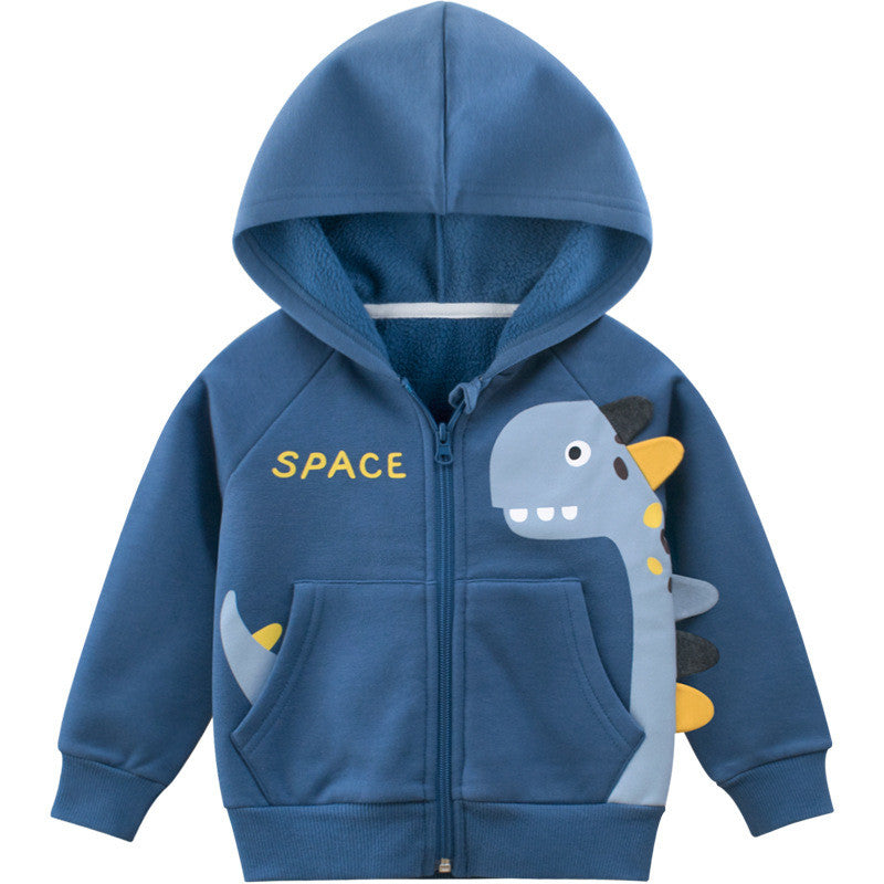 Cute Children's Jacket Sweater Fleece Baby Boy Clothes