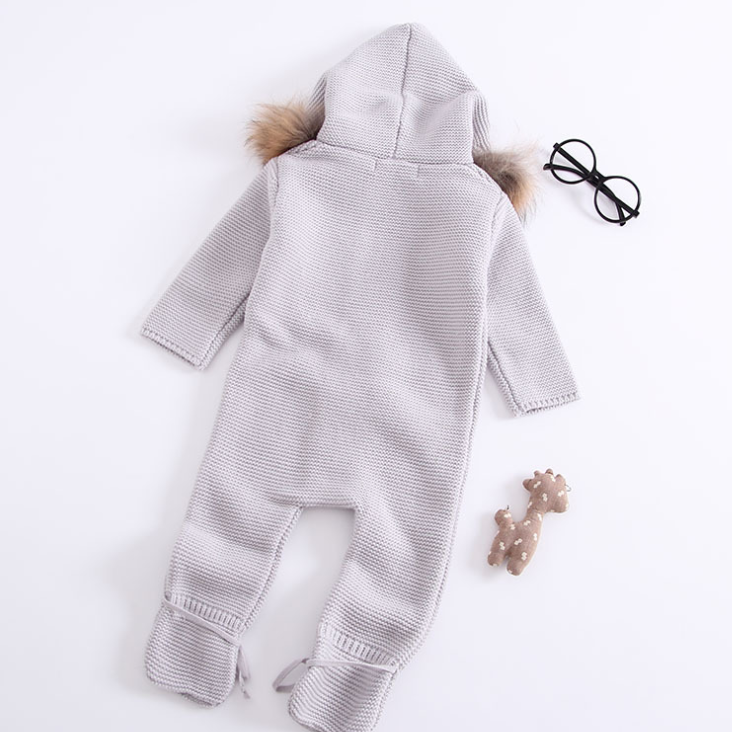 Elegant Winter Baby Warm Jumpsuit