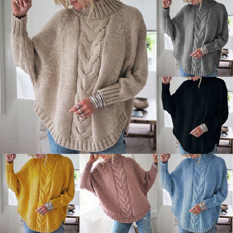 Warm Women's Pullover Loose Sweater Autumn Winter