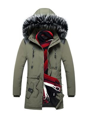 Cute Urban Men's Winter Warm Jacket