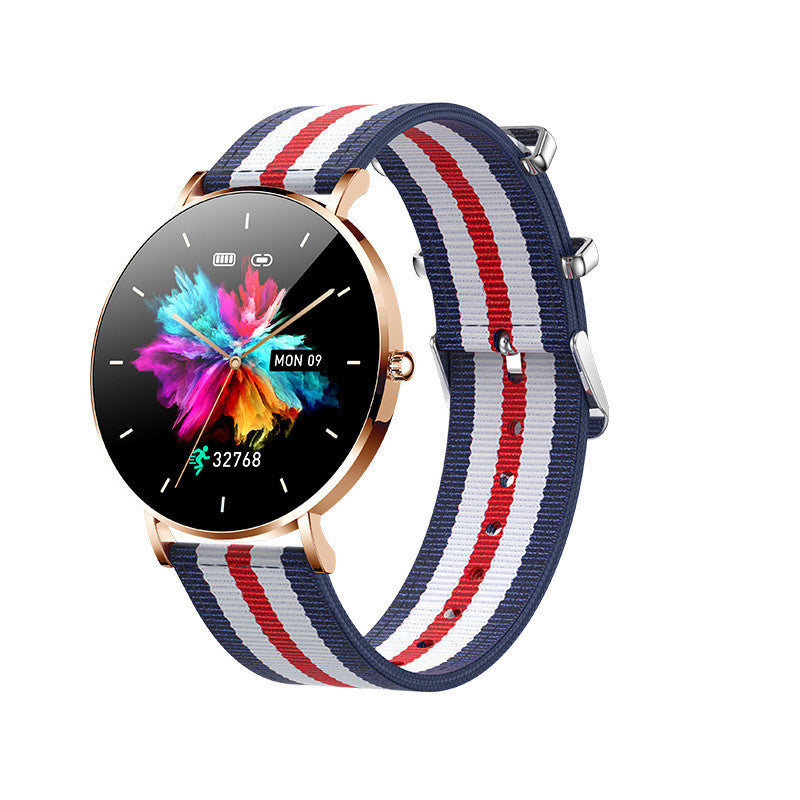 Lovely Women's New Ultra-thin Smart Wrist Watch 1.36 Inch Screen