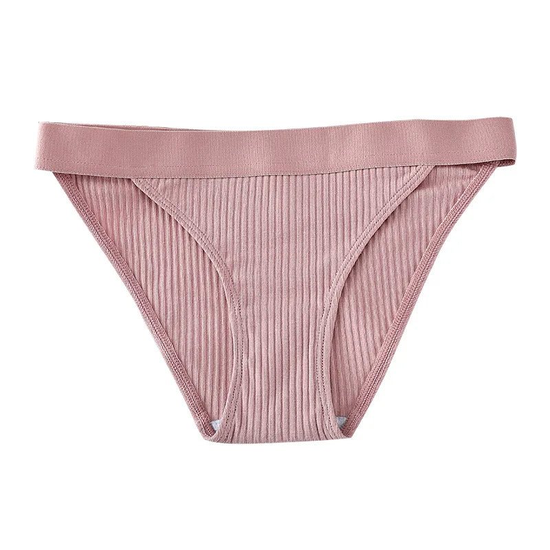 3pcs Cotton Panties Underwear For Women Sports Striped Briefs For Ladies Female Lingerie Woman Intimates Cotton Panties BANNIROU