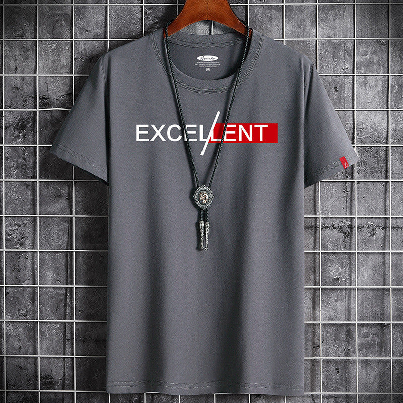 Men's Cotton Short-sleeved T-shirt Bottoming Shirt Top Clothes For Men