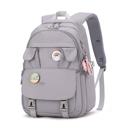 Rabbit Ears Large Capacity Junior High School Student Backpack