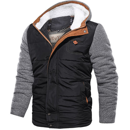 Casual Autumn And Winter Men Jacket Coat Urban Fashion Thick Warm Parka Jackets