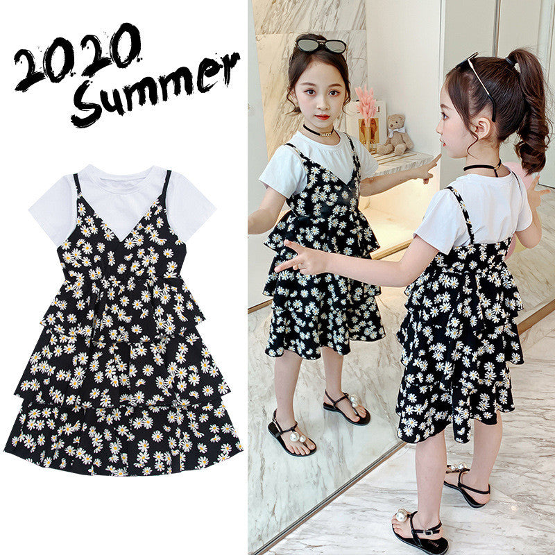 Lovely Beautiful Girl's Party Children Summer dress