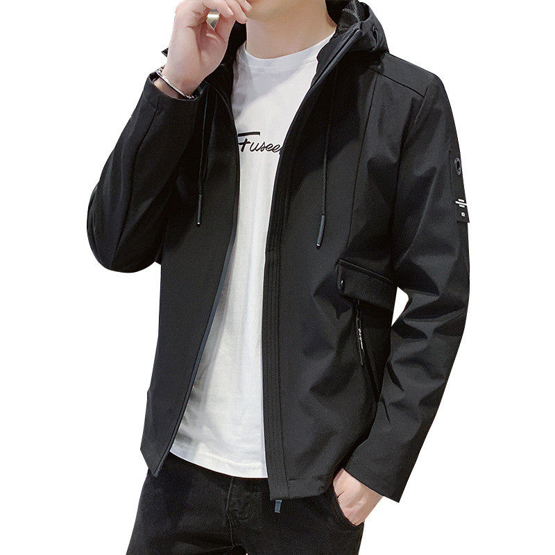 Cute Trendy Hooded Casual Jacket For Men 2023