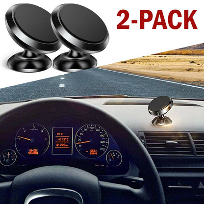 Super Magnetic Car Mount 360 Degree Dashboard Holder For Cell Phone Universal