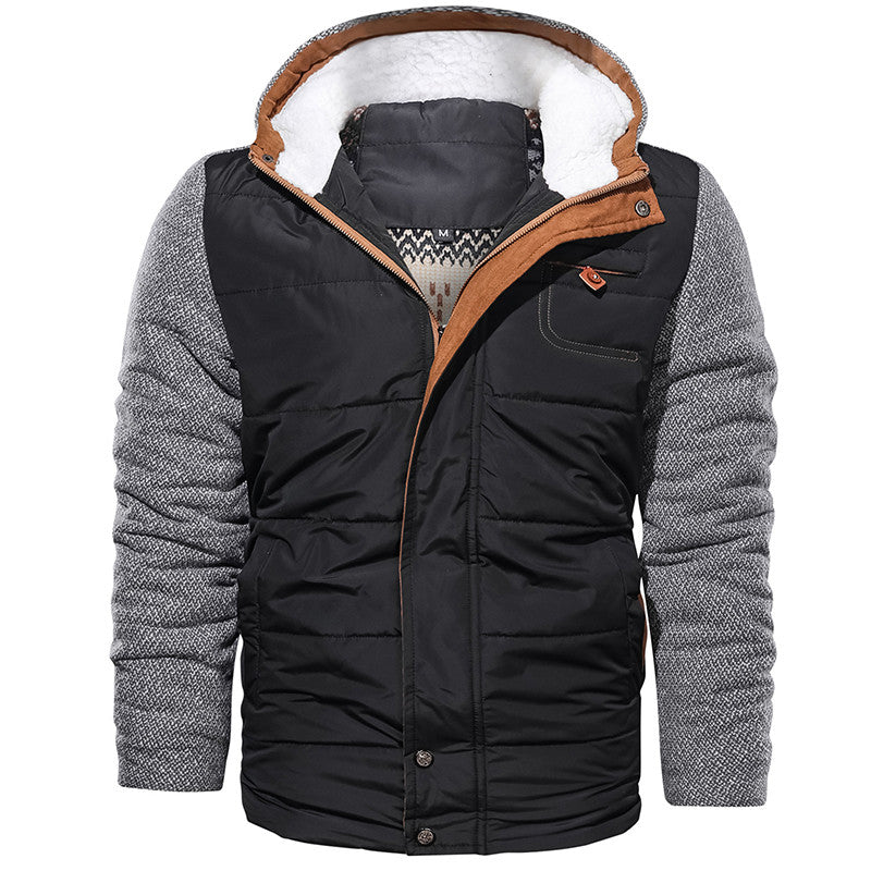 Casual Autumn And Winter Men Jacket Coat Urban Fashion Thick Warm Parka Jackets