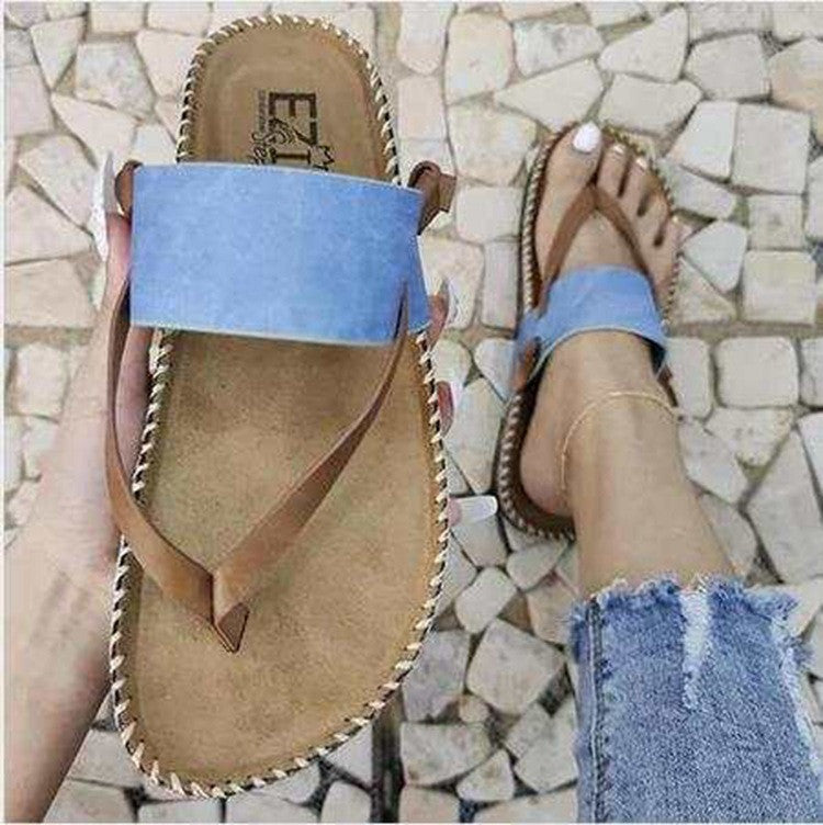 Lovely Women's Flat Sandals Summer Beach Sandals