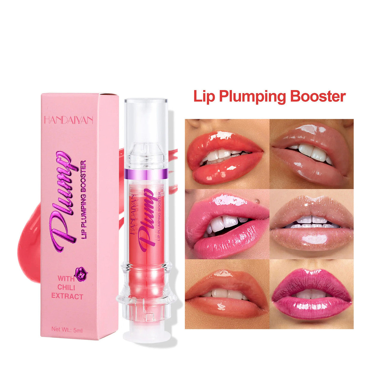 New Tube Color Slightly Spicy Lip Honey Lip Glass Mirror Face Lipstick