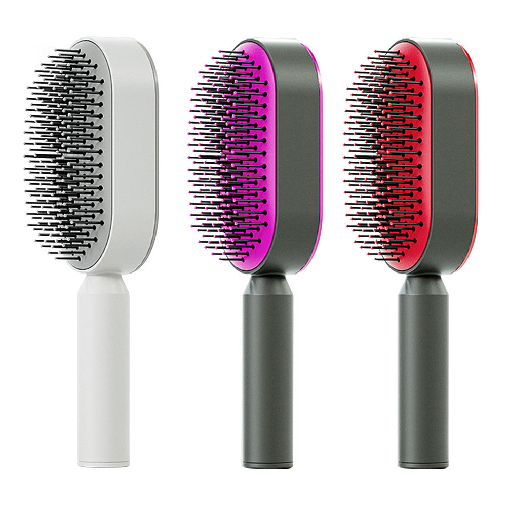 Hair Brush For Women One-key Cleaning Hair Loss Airbag Scalp Comb Hairbrush