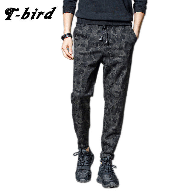 Cute Men's Urban Streetwear Camouflage Pants