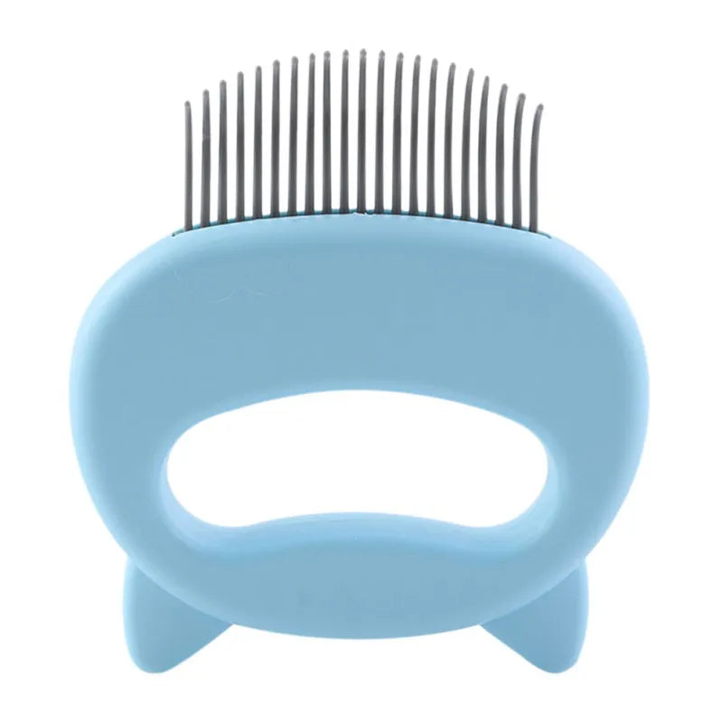 Cat Brush Pet Massage Brush Shell Shaped Handle Pet Grooming Massage Tool To Remove Loose Hairs Only For Cats Pet accessories