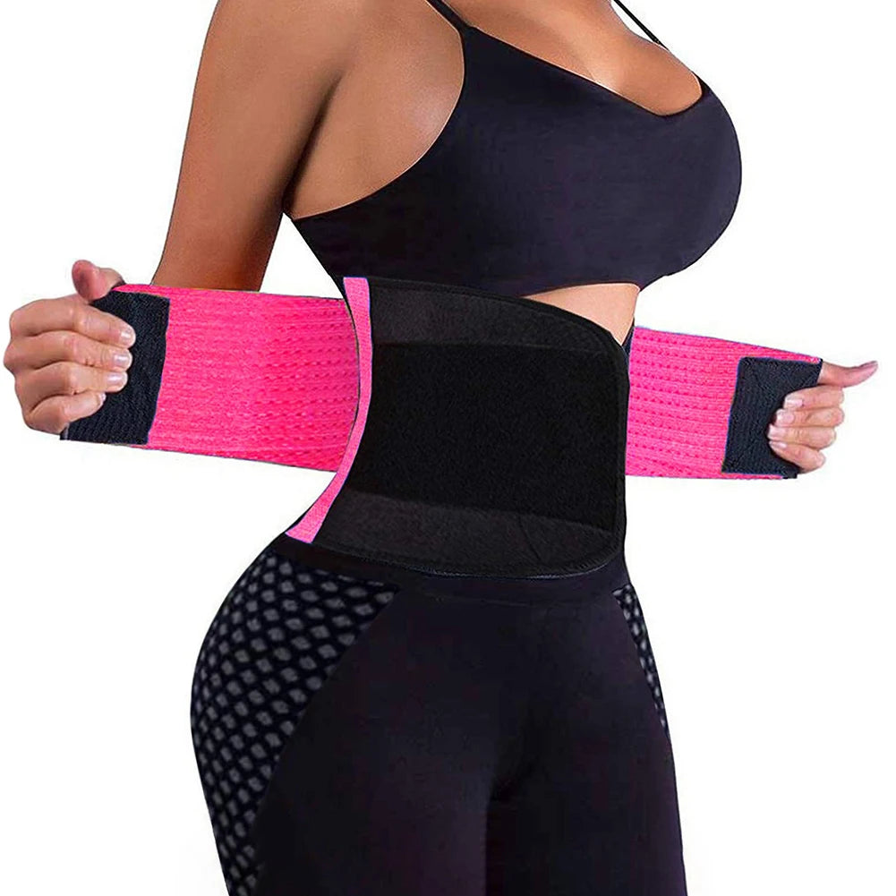 Waist Trainer Sweat Belt for Women Weight Loss Tummy Body Shaper Girdle Breathable Shapewear Fitness Waist Modeling Strap undefined 1 CHINA