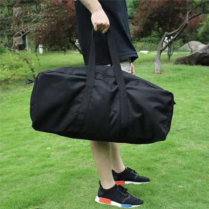 Men's Multifunctional Large Travel Storage Bag Canvas Travel Duffel Bag High Quality Travel Hand Luggage Bag Hull Carrying Bag