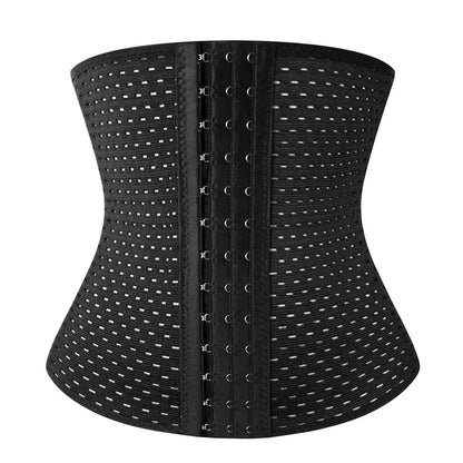 Waist Trainer Shapers Corset For Men Abdomen Reducer Slimming Belt Shapewear High Compression Modeling Strap Workout Girdle Faja Black