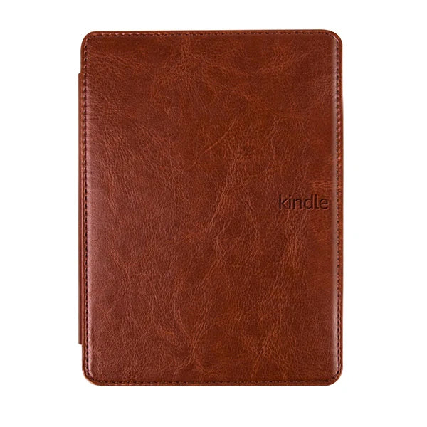 For Kindle 4 5 Case, Slim Cover for Kindle 5 Auto Sleep Leather Funda for Kindle 4 2012 Ereader Protective Shell Brown