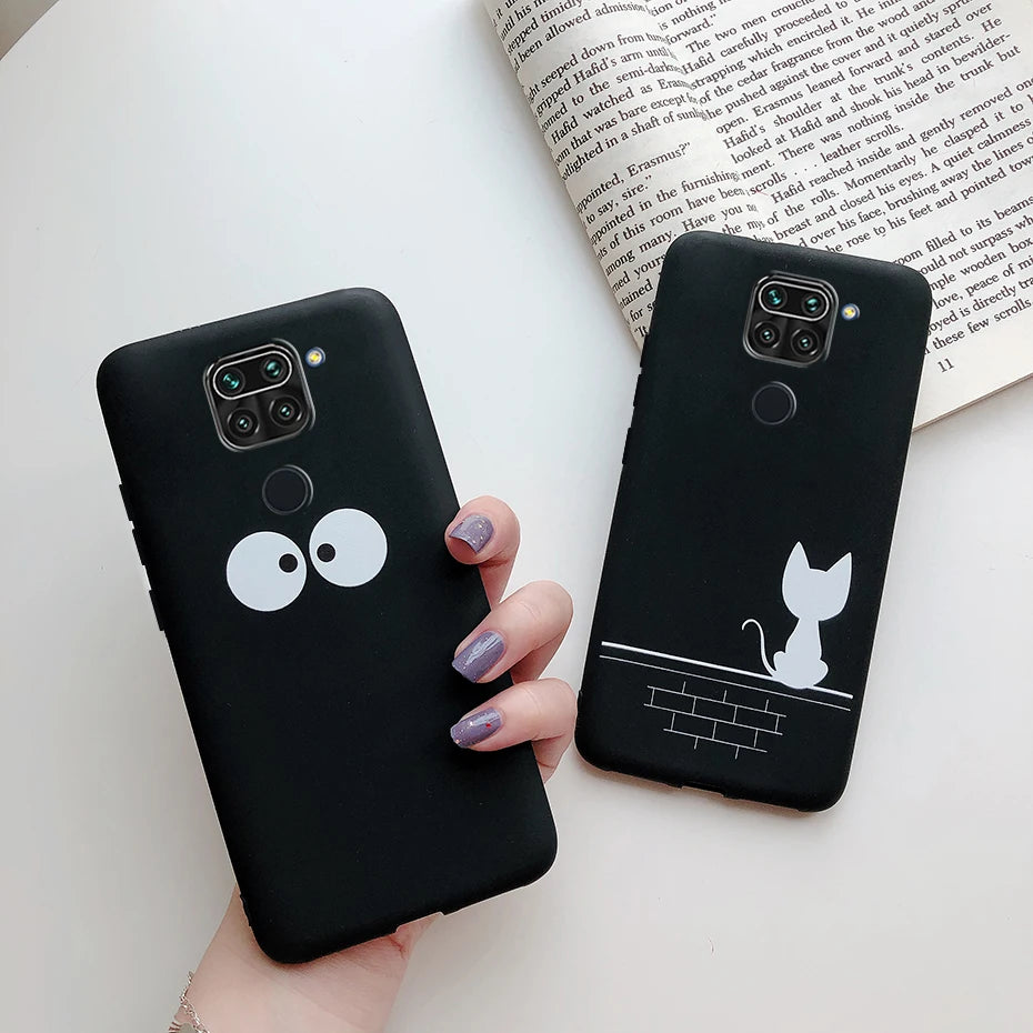 Case For Xiaomi Redmi Note 9 Case Soft TPU Silicon Cover Xiaomi Xiomi Redmi Note 9 Note9 RedmiNote9 phone back Cases Cover Funda