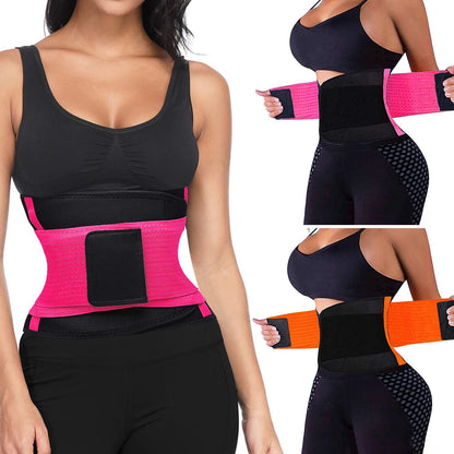 Waist Trainer Sweat Belt for Women Weight Loss Tummy Body Shaper Girdle Breathable Shapewear Fitness Waist Modeling Strap