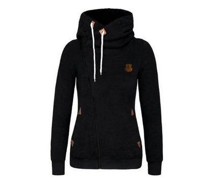 Casual Women Hoodies Autumn Winter Women Zipper Hoodies Thick Thicken hoody Women Sweatshirt Hoodies