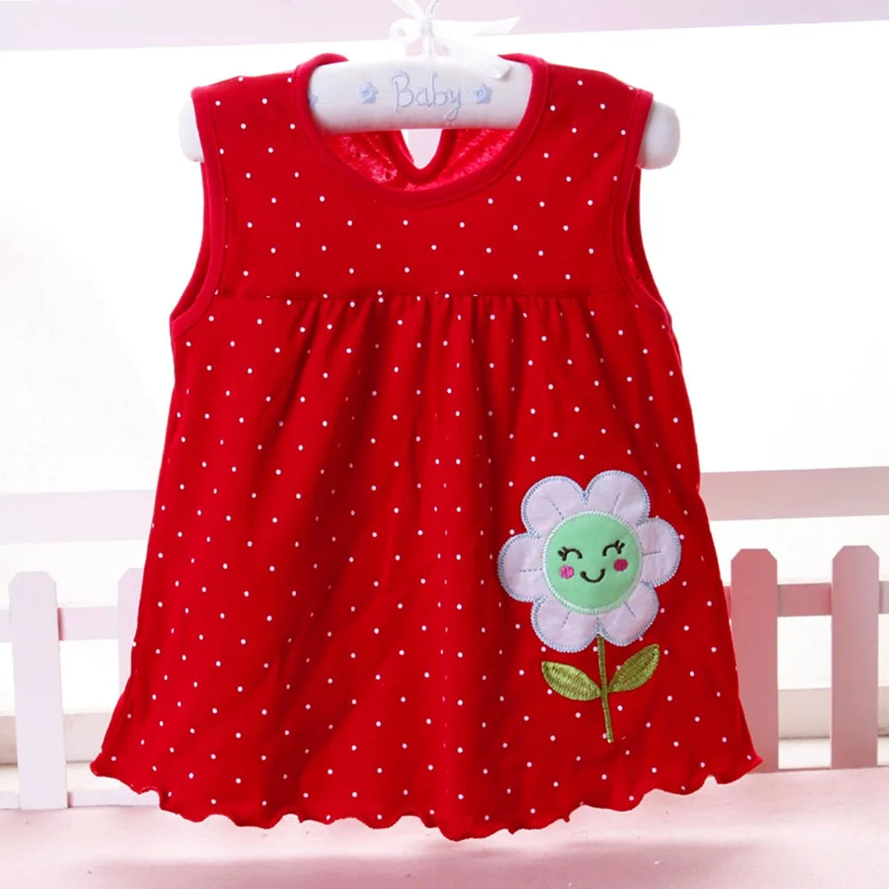 Baby Girls Dress Baby girl summer clothes Baby Dress Princess 0-2years Cotton Clothing Dress Girls Clothes Low Price