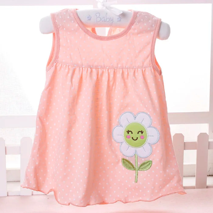 Baby Girls Dress Baby girl summer clothes Baby Dress Princess 0-2years Cotton Clothing Dress Girls Clothes Low Price