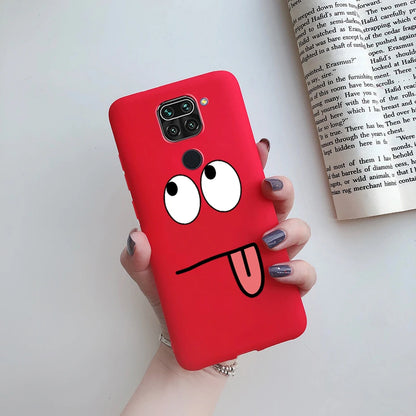 Case For Xiaomi Redmi Note 9 Case Soft TPU Silicon Cover Xiaomi Xiomi Redmi Note 9 Note9 RedmiNote9 phone back Cases Cover Funda Apricot Xiaomi Redmi Note 9