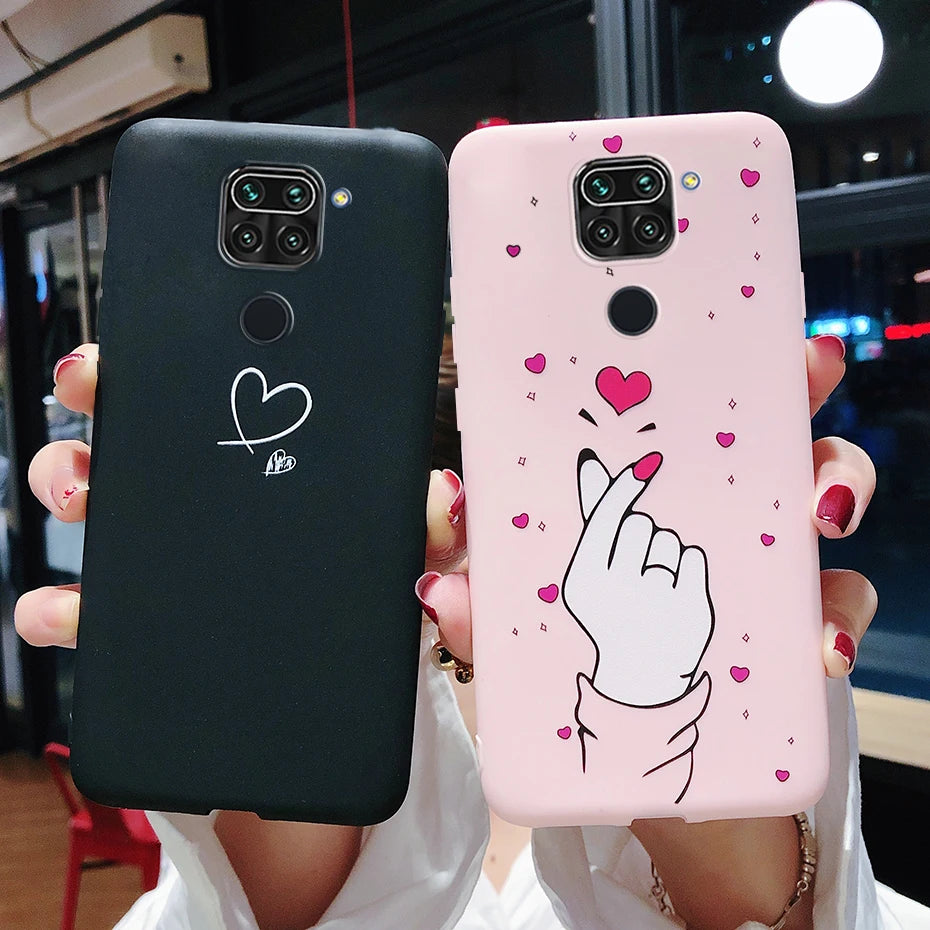 Case For Xiaomi Redmi Note 9 Case Soft TPU Silicon Cover Xiaomi Xiomi Redmi Note 9 Note9 RedmiNote9 phone back Cases Cover Funda