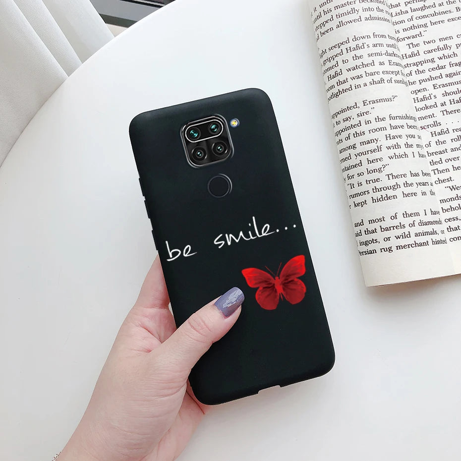 Case For Xiaomi Redmi Note 9 Case Soft TPU Silicon Cover Xiaomi Xiomi Redmi Note 9 Note9 RedmiNote9 phone back Cases Cover Funda wine red Xiaomi Redmi Note 9