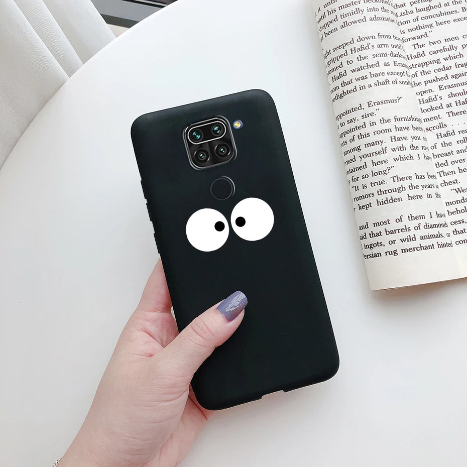 Case For Xiaomi Redmi Note 9 Case Soft TPU Silicon Cover Xiaomi Xiomi Redmi Note 9 Note9 RedmiNote9 phone back Cases Cover Funda Black 2 Xiaomi Redmi Note 9