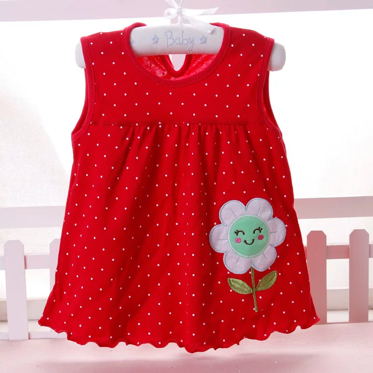 Baby Girls Dress Baby girl summer clothes Baby Dress Princess 0-2years Cotton Clothing Dress Girls Clothes Low Price 1