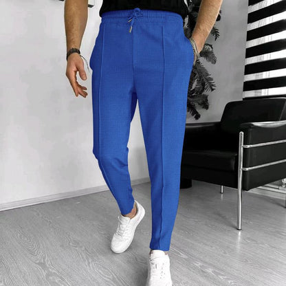 Cute Men's Male Drawstring Exercise Casual Trousers Pants