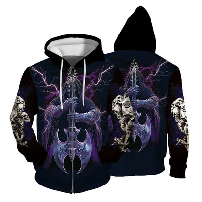 Autumn Sweatshirt New in Hoodies & Sweatshirts Comfortable Fashion Skull Print Keep Warm Clothing Man Hoodie Men Male Clothes