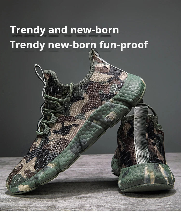 2024 Outdoor Hiking Shoes Summer Footwear Couple Men Women Trail Running Shoes Winter Camouflage Shoes Boys Atacs Camo Mountain