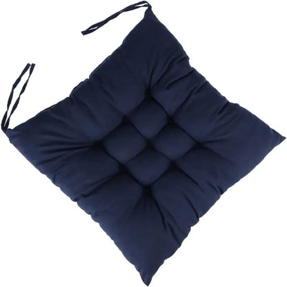Square Large Chair Cushion with Ties Ultra Soft Warm Floor Cushion for Kids Reading Nook Comfortable Square Seat Cushion JAF002