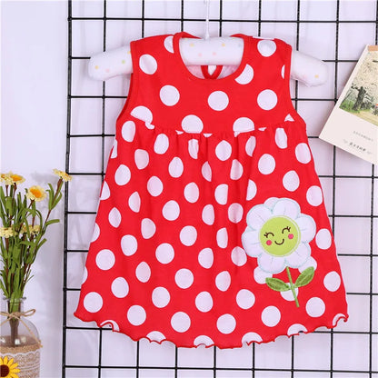 Baby Girls Dress Baby girl summer clothes Baby Dress Princess 0-2years Cotton Clothing Dress Girls Clothes Low Price 9