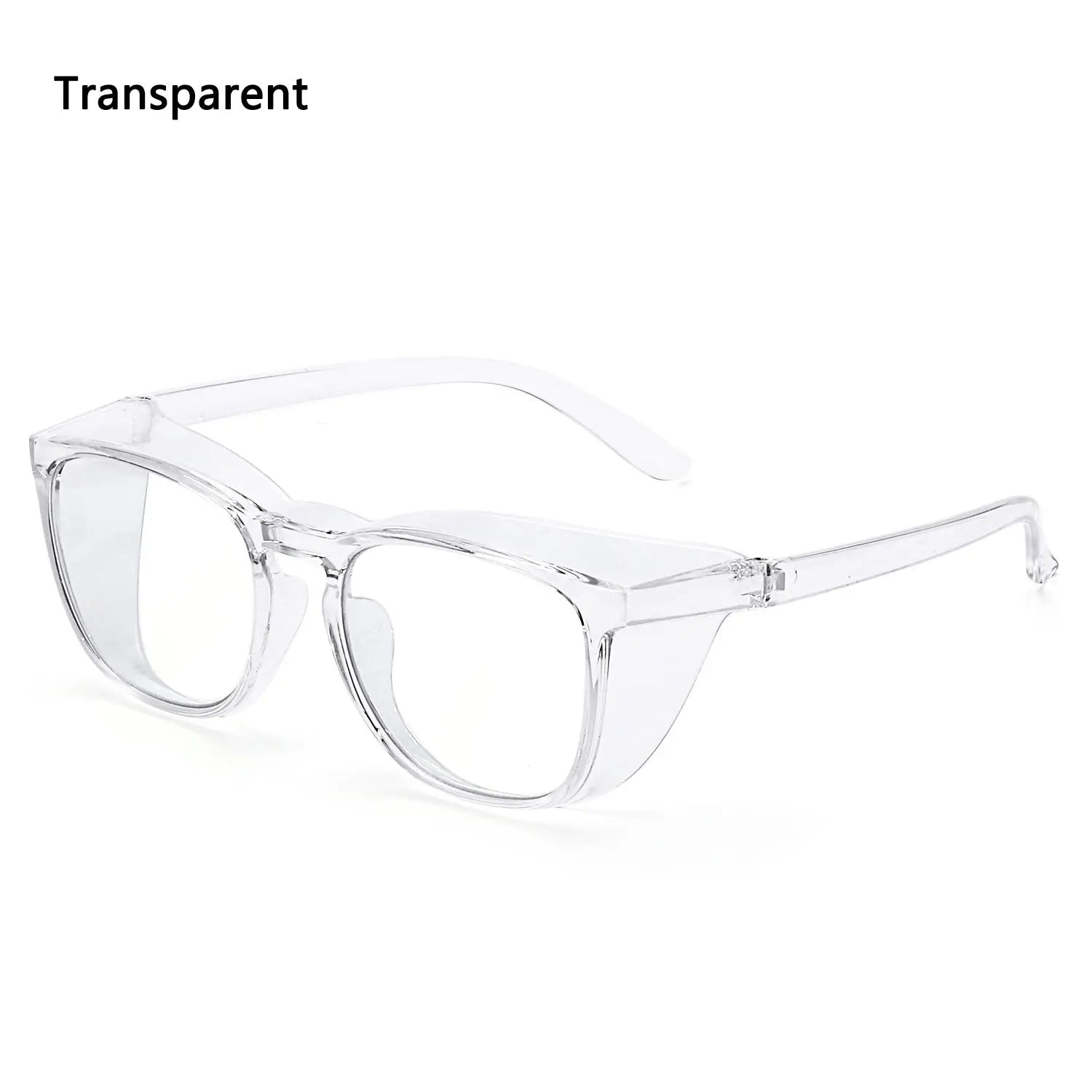 1PC Dust-proof Glasses Anti-blue Anti-fog Anti Pollen Safety Goggles Eye Protection Glasses for Men and Women UV Protection Transparent