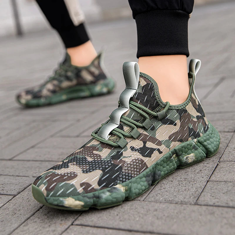 2024 Outdoor Hiking Shoes Summer Footwear Couple Men Women Trail Running Shoes Winter Camouflage Shoes Boys Atacs Camo Mountain