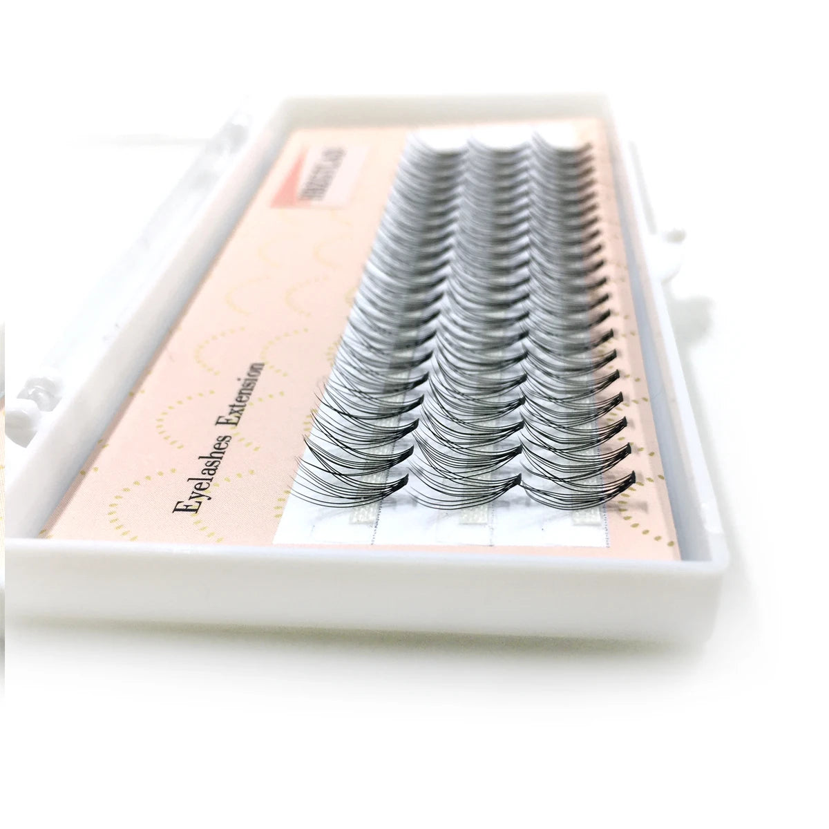 Cluster Eyelash Extension 160/266/280 Bundles 10D/80D Natural Style Individual Eyelashes Handmade Eyelash Bundles 3D mink Lashes 3Rows10D