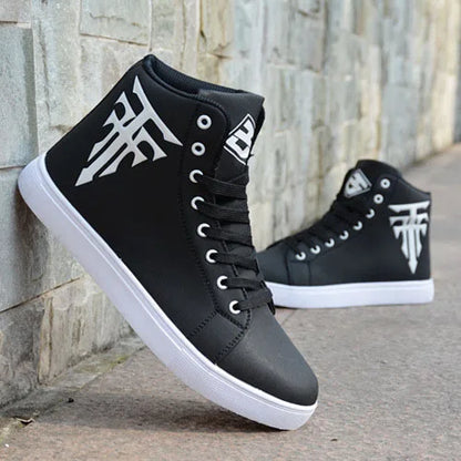 Sneakers Man Vulcanized Sneakers Male Comfortable High Top Shoes Men Autumn Spring 2023 Fashion Mens Shoes Vulcanize Shoes2024