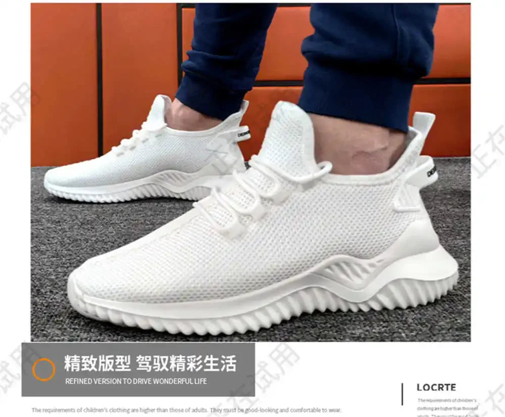 Light Weight Boat Blue Sneakers Men Casual Breathable Running Shoes Summer Men's Moccasins Sport Obuv New Fast Loafter