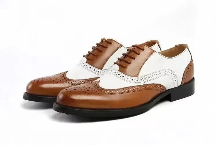 Classic Men Dress Shoes Lace Up Shoes for Men Plus Size Point Toe Business Casual Comfortable Men Formal Shoes for Wedding