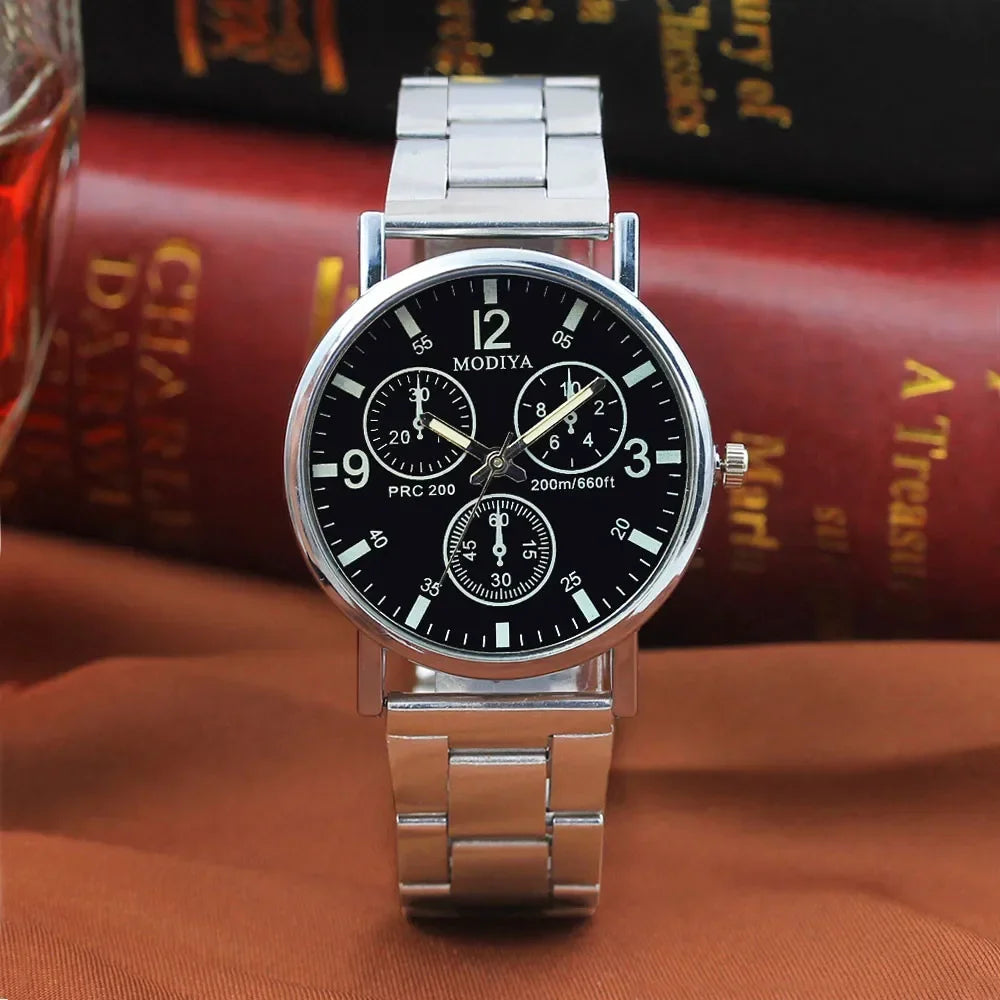 Fashion Men Watches for Man Wristwatches Watches for Men Stainless Steel Quartz Watch 2024 Fashion Mens Watches Luxury Reloj