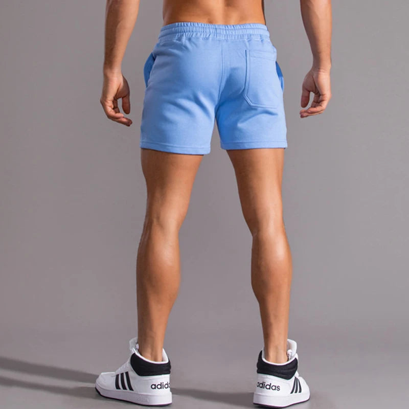 Summer New 100% Cotton Casual Shorts Men High Quality Fashion Short Pants Men Side Pockets Zip Outdoor Running Shorts Men