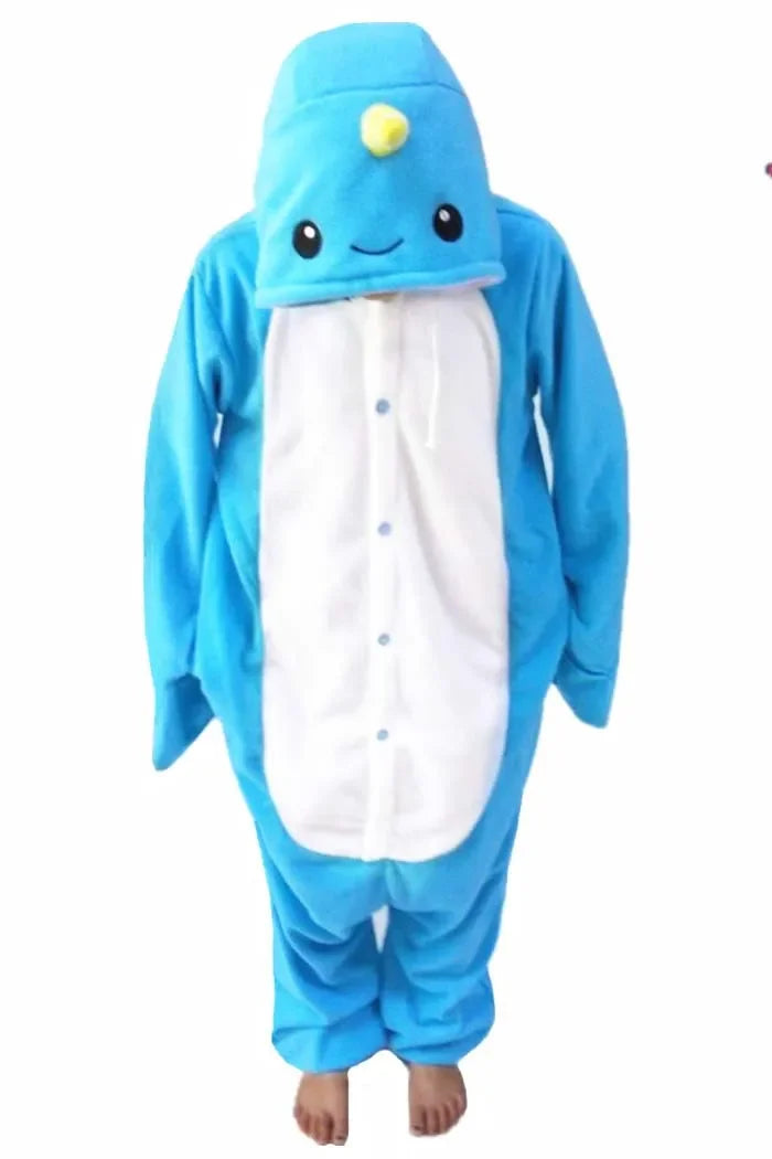 New Animal Pajamas Women Costumes Narwhal Onesies Men Pyjamas Costumes Cartoon Sleepsuit Sleepwear