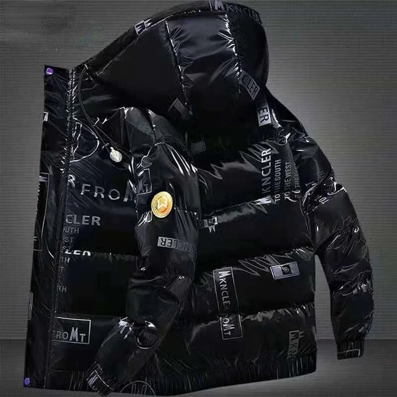 High-grade down jacket men thin autumn winter 2023 new fashion brand short Korean version thick winter coat